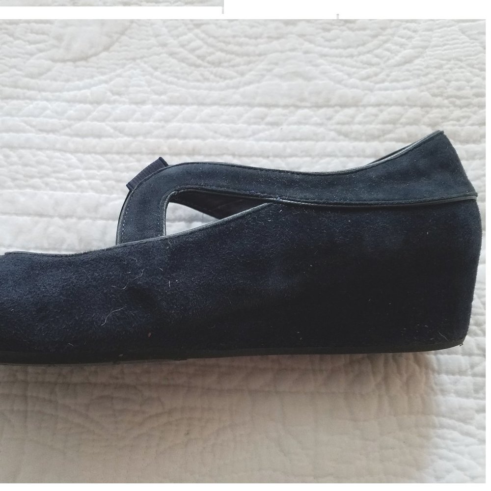 Vaneli Blue Suede Shoes 8 1/2 - Picture 7 of 8